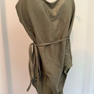 American Eagle Outfitters Olive One Piece Swimsuit